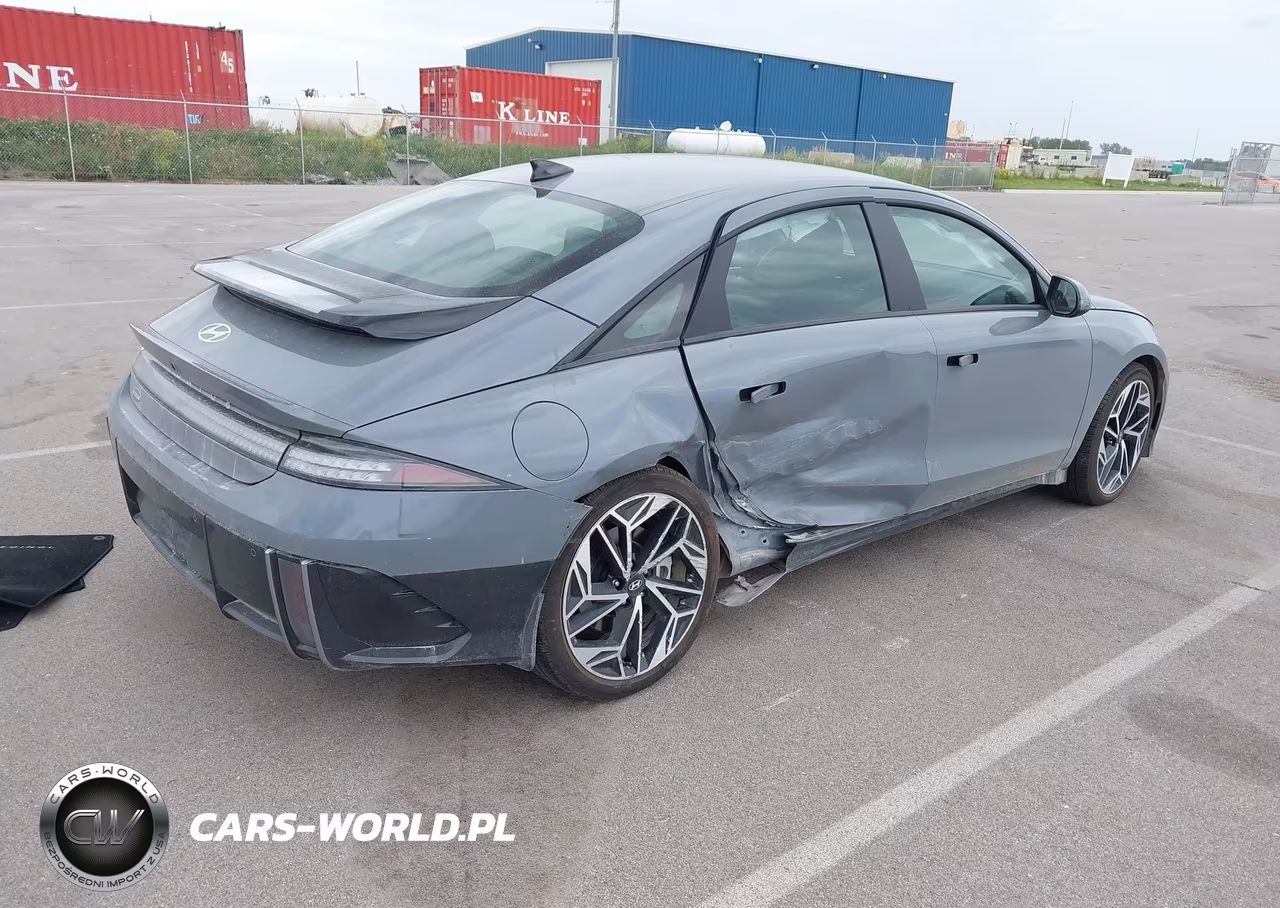 2024 Hyundai Ioniq 6 Sel VIN:KMHM34AC6RA056004 - 4