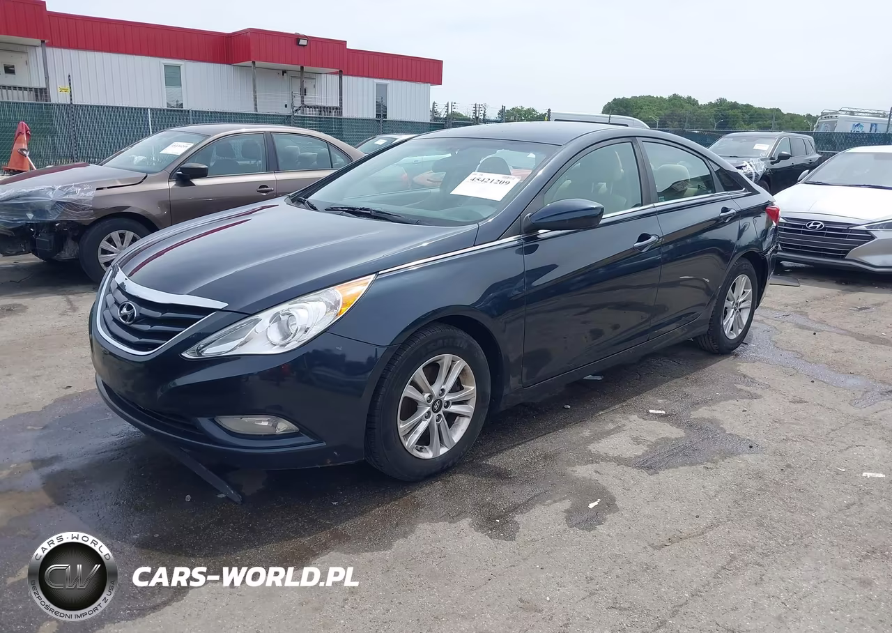 2013 Hyundai Sonata Gls VIN:5NPEB4AC3DH725634 - 2