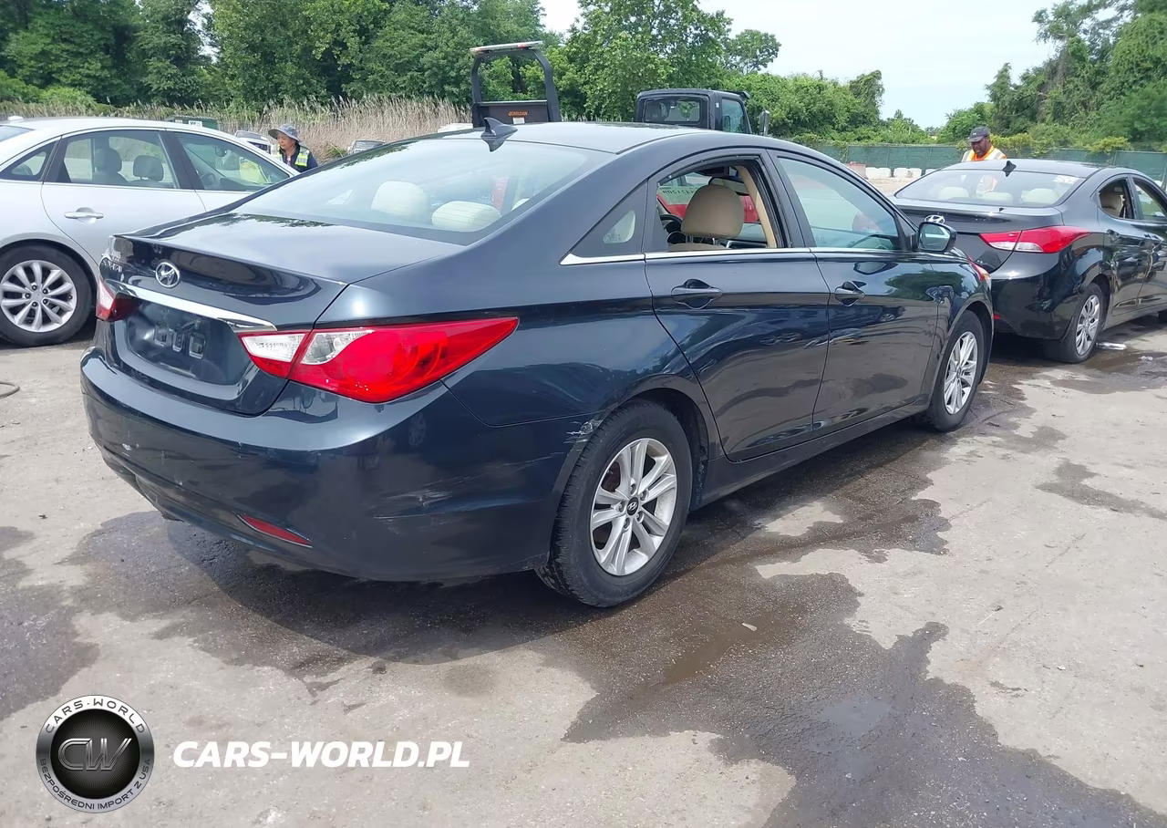 2013 Hyundai Sonata Gls VIN:5NPEB4AC3DH725634 - 4