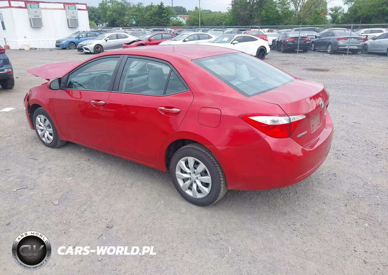 2015 Toyota Corolla Le VIN:2T1BURHE3FC338315 - 3