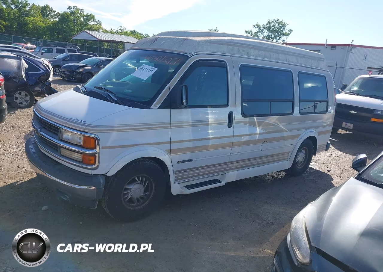 1996 Chevrolet G10 VIN:1GBFG15M0T1016838 - 2
