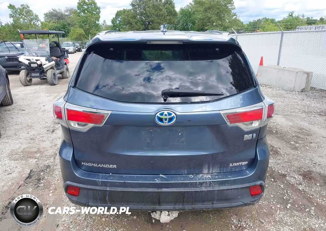 2015 Toyota Highlander Hybrid Limited Platinum V6 VIN:5TDDCRFH7FS012808 - 16