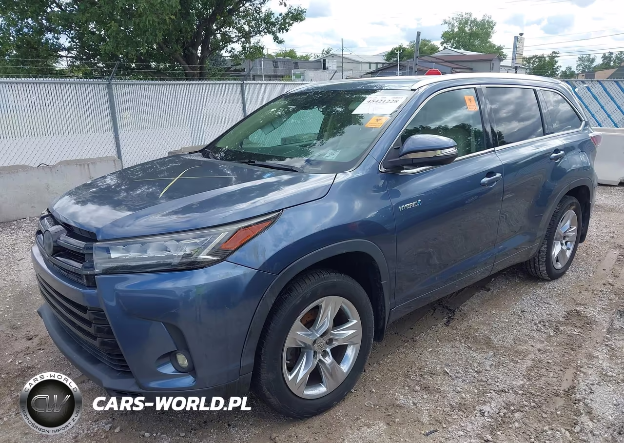 2015 Toyota Highlander Hybrid Limited Platinum V6 VIN:5TDDCRFH7FS012808 - 2