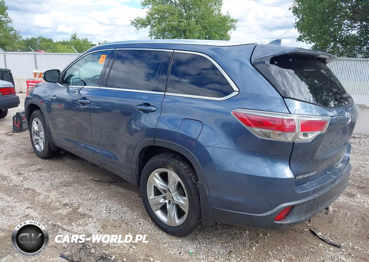 2015 Toyota Highlander Hybrid Limited Platinum V6 VIN:5TDDCRFH7FS012808 - 3