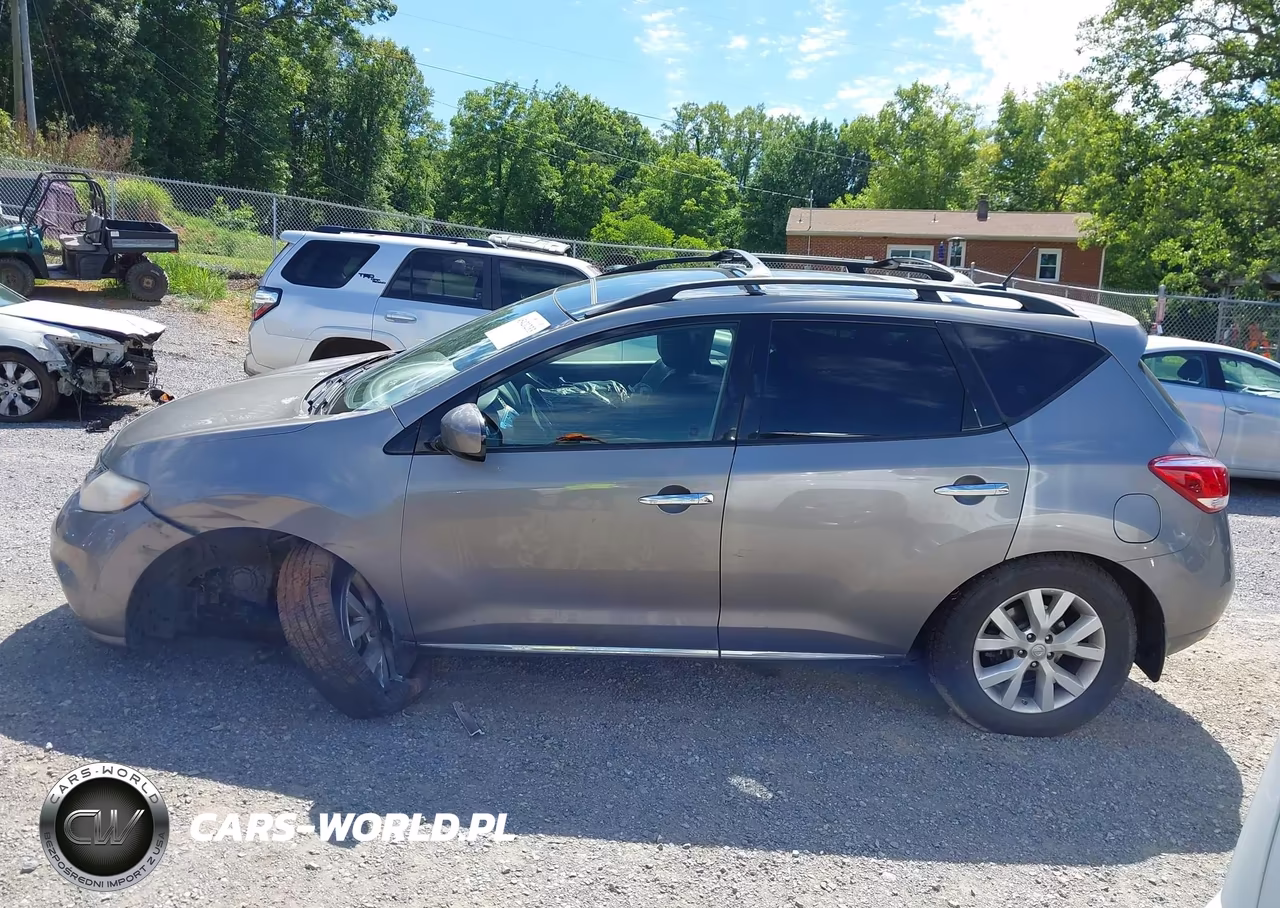 2012 Nissan Murano Sl VIN:JN8AZ1MUXCW113909 - 14