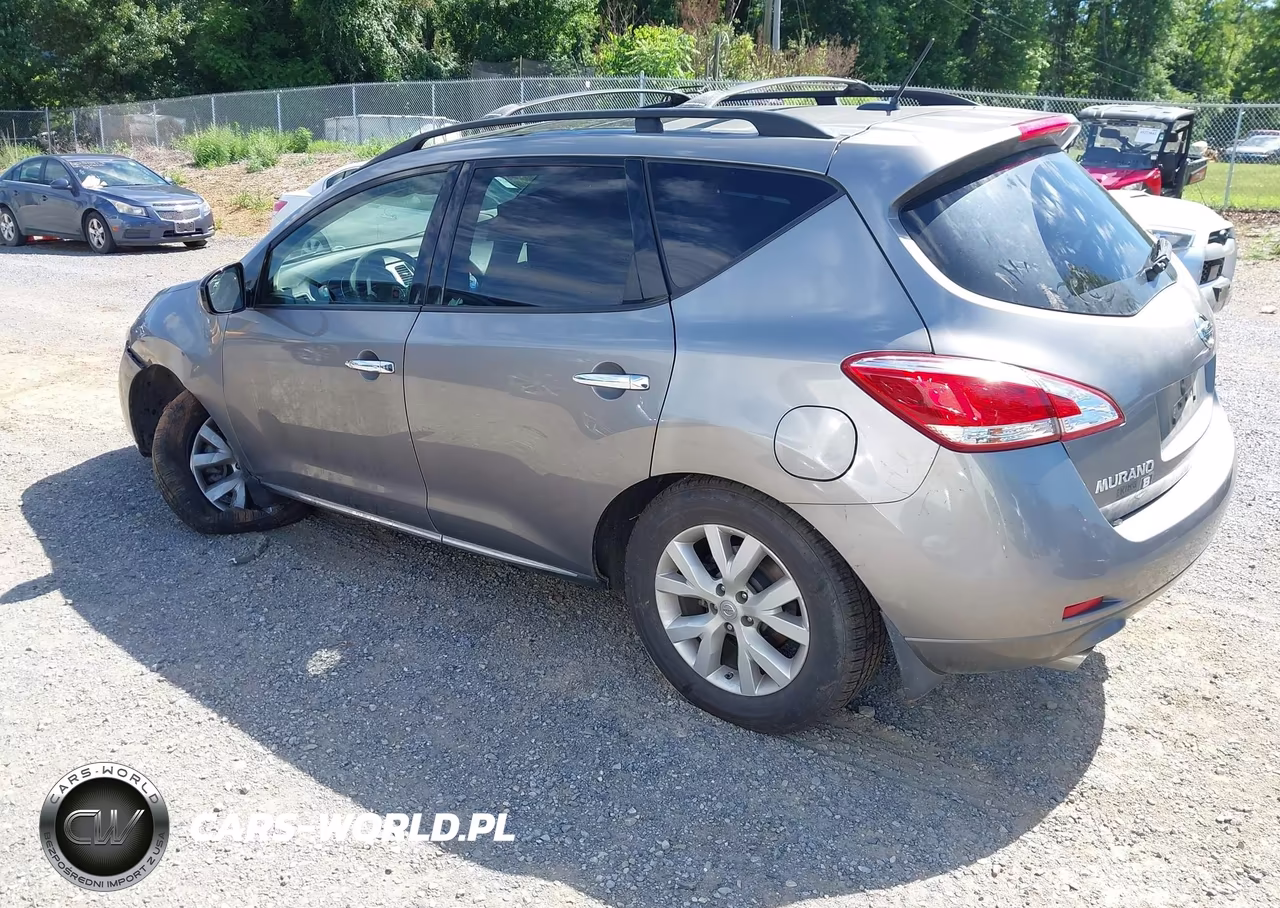 2012 Nissan Murano Sl VIN:JN8AZ1MUXCW113909 - 3