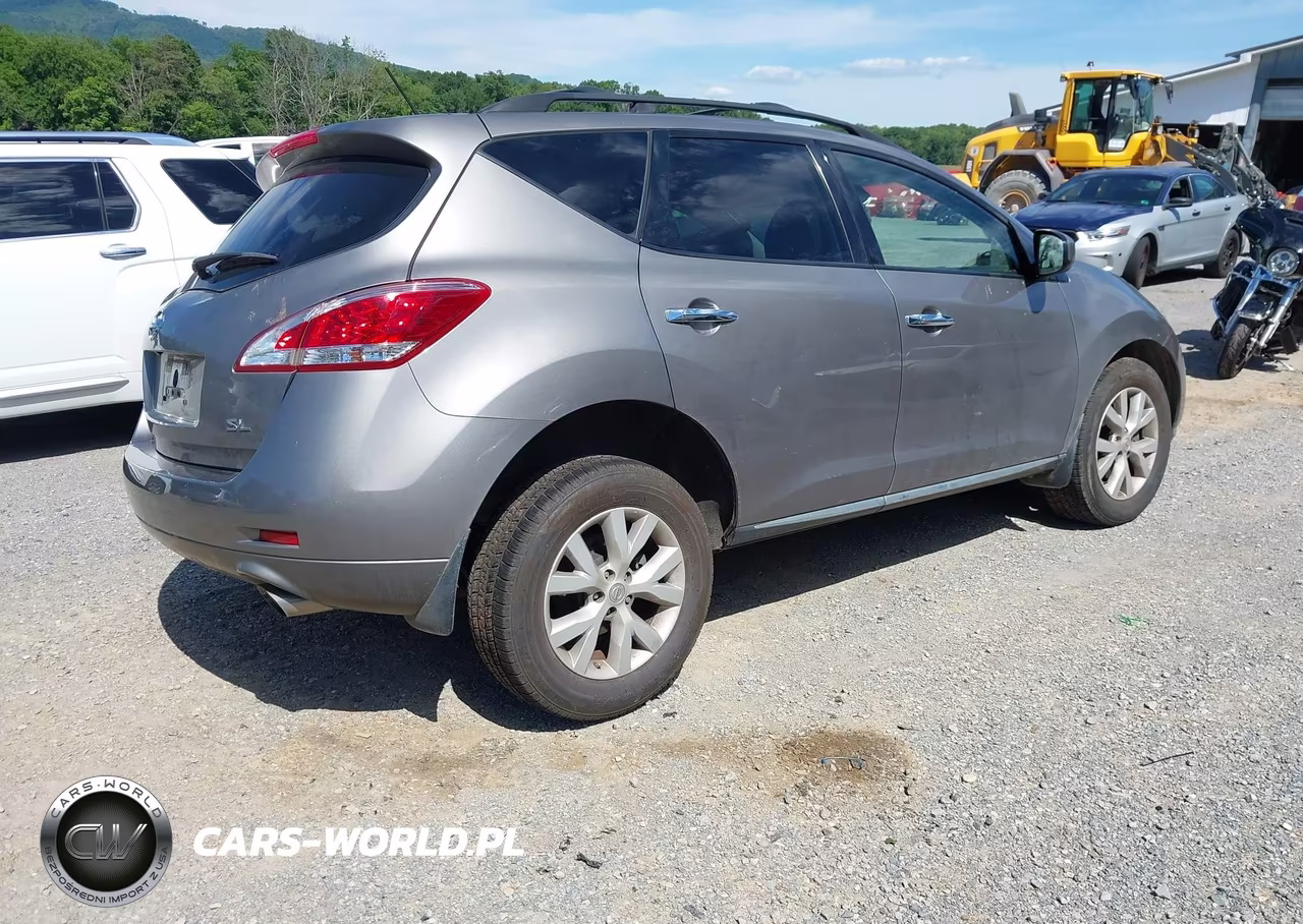 2012 Nissan Murano Sl VIN:JN8AZ1MUXCW113909 - 4