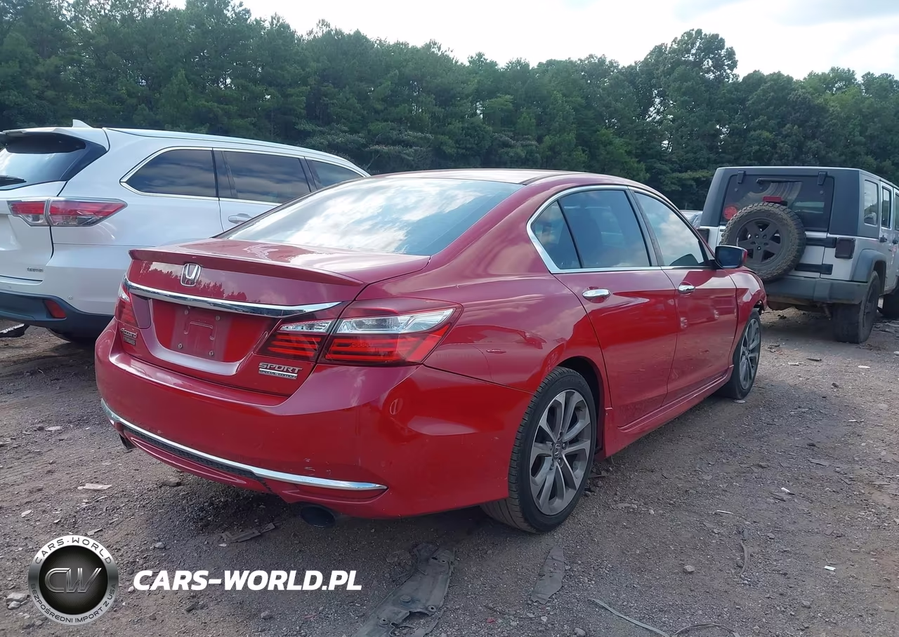 2017 Honda Accord Sport Se VIN:1HGCR2F17HA091354 - 4