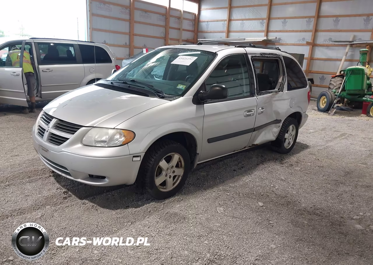 2006 Dodge Caravan Sxt VIN:1D4GP45R06B529926 - 2