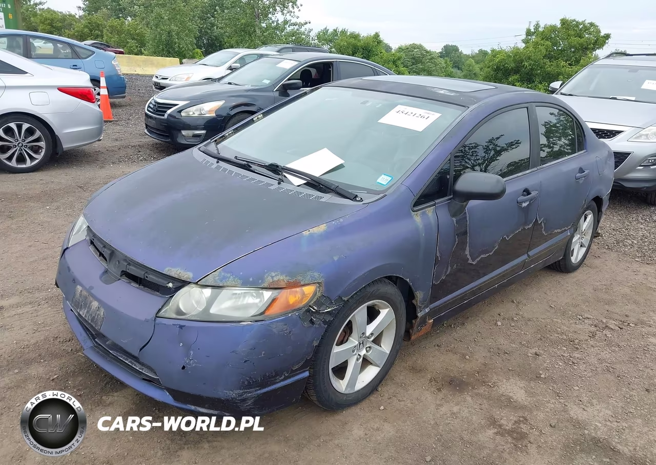 2006 Honda Civic Ex VIN:1HGFA168X6L138163 - 2