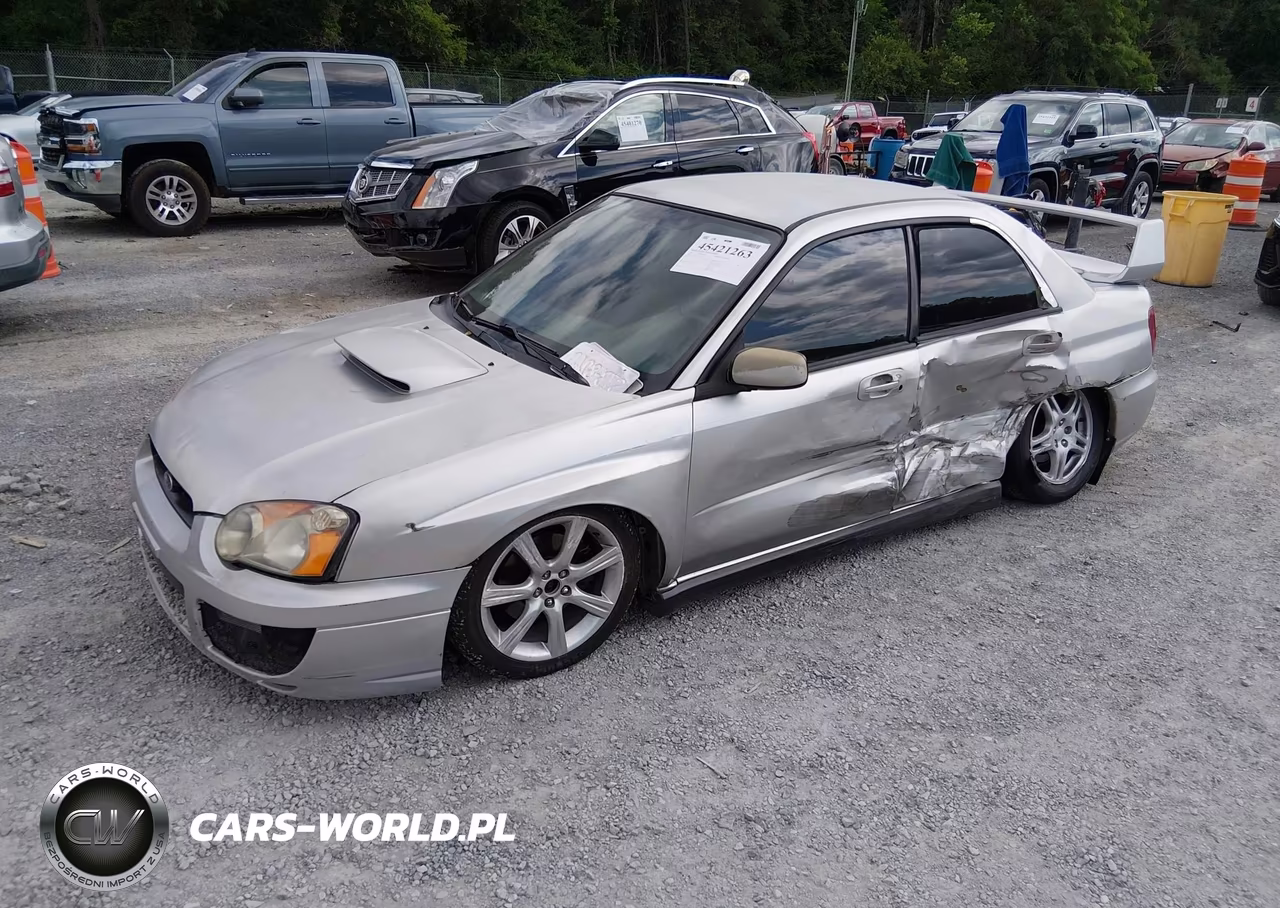 2004 Subaru Impreza Wrx VIN:JF1GD29654H503431 - 2