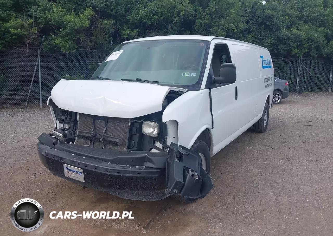 2017 Chevrolet Express 2500 Work Van VIN:1GCWGBFF7H1101118 - 2