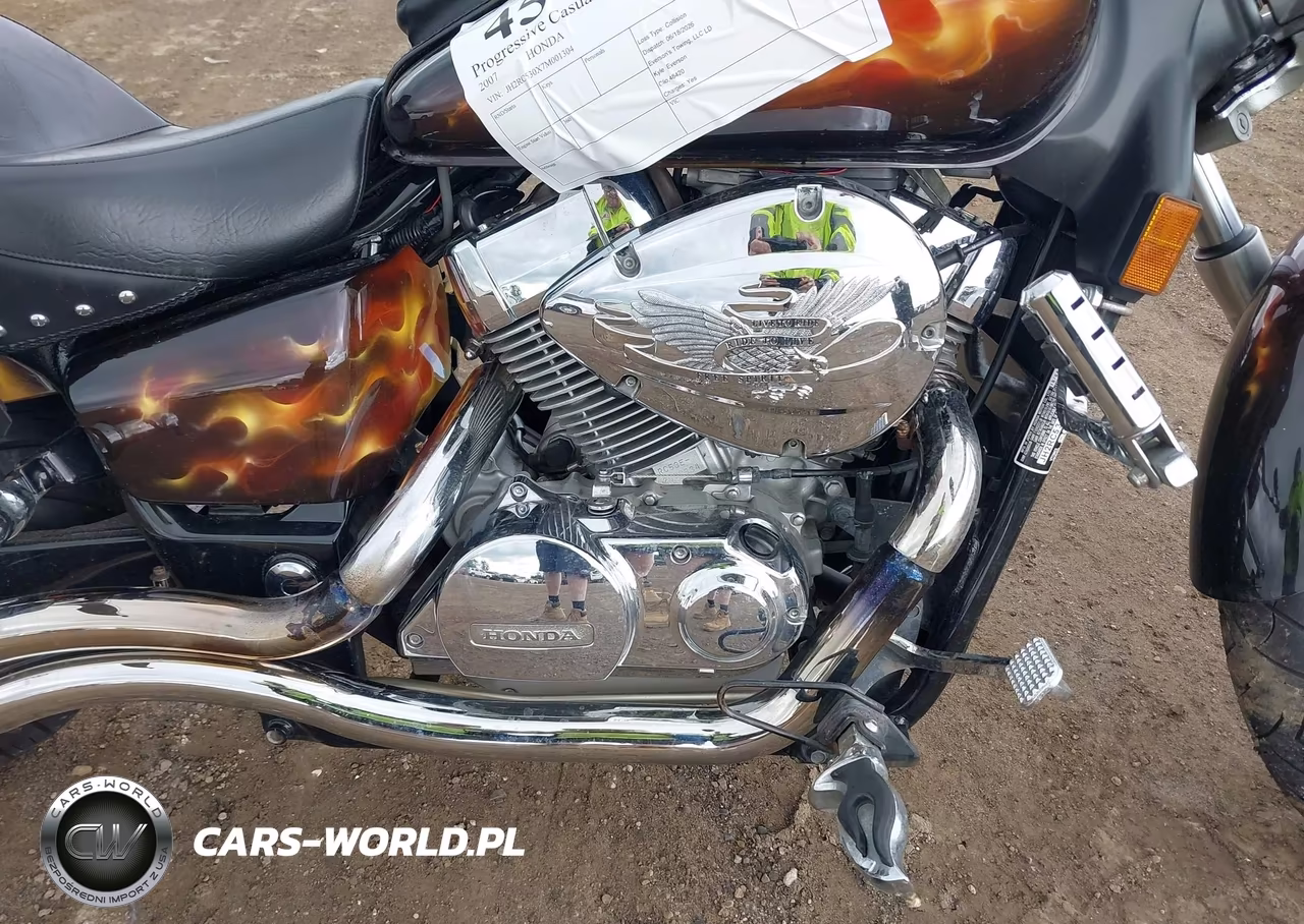 2007 Honda Vt750 C2 VIN:JH2RC530X7M001304 - 8