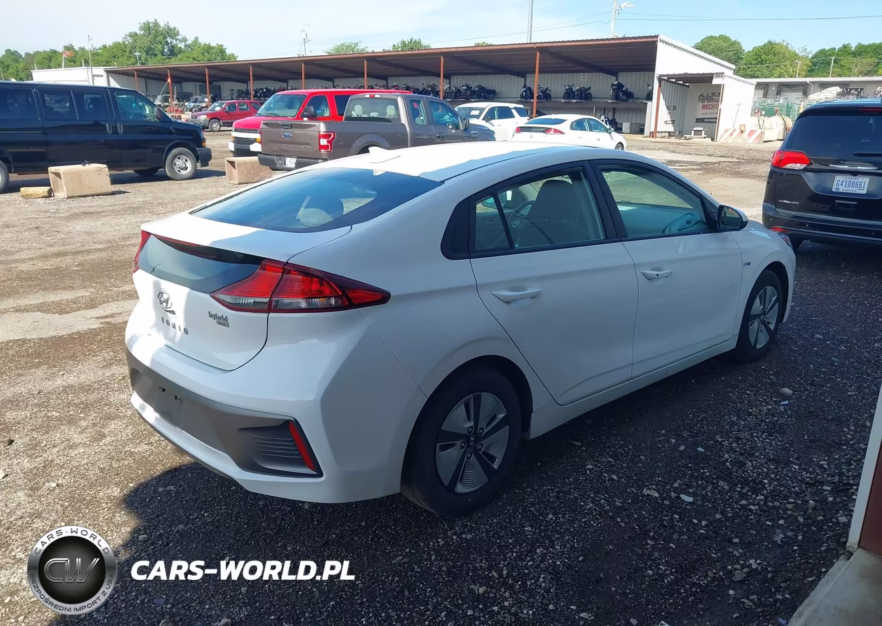 2020 Hyundai Ioniq Hybrid Blue VIN:KMHC65LC4LU219776 - 4
