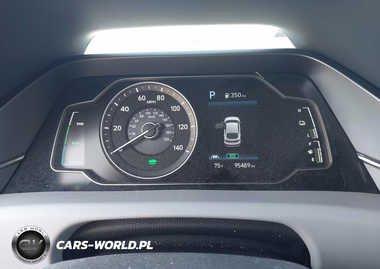 2020 Hyundai Ioniq Hybrid Blue VIN:KMHC65LC4LU219776 - 7