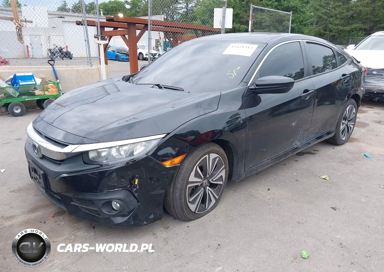 2018 Honda Civic Ex-T VIN:2HGFC1F35JH645816 - 2