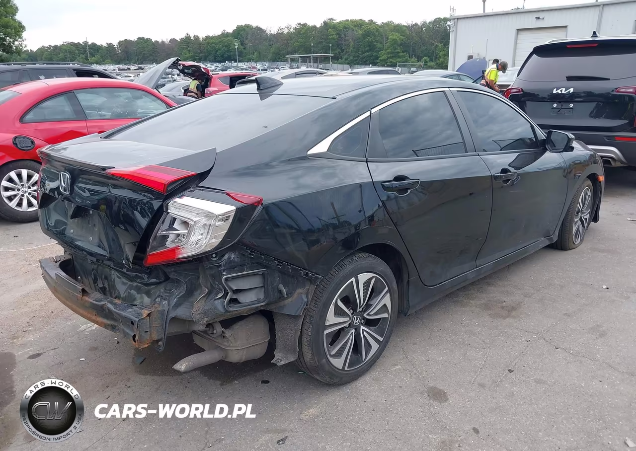2018 Honda Civic Ex-T VIN:2HGFC1F35JH645816 - 4