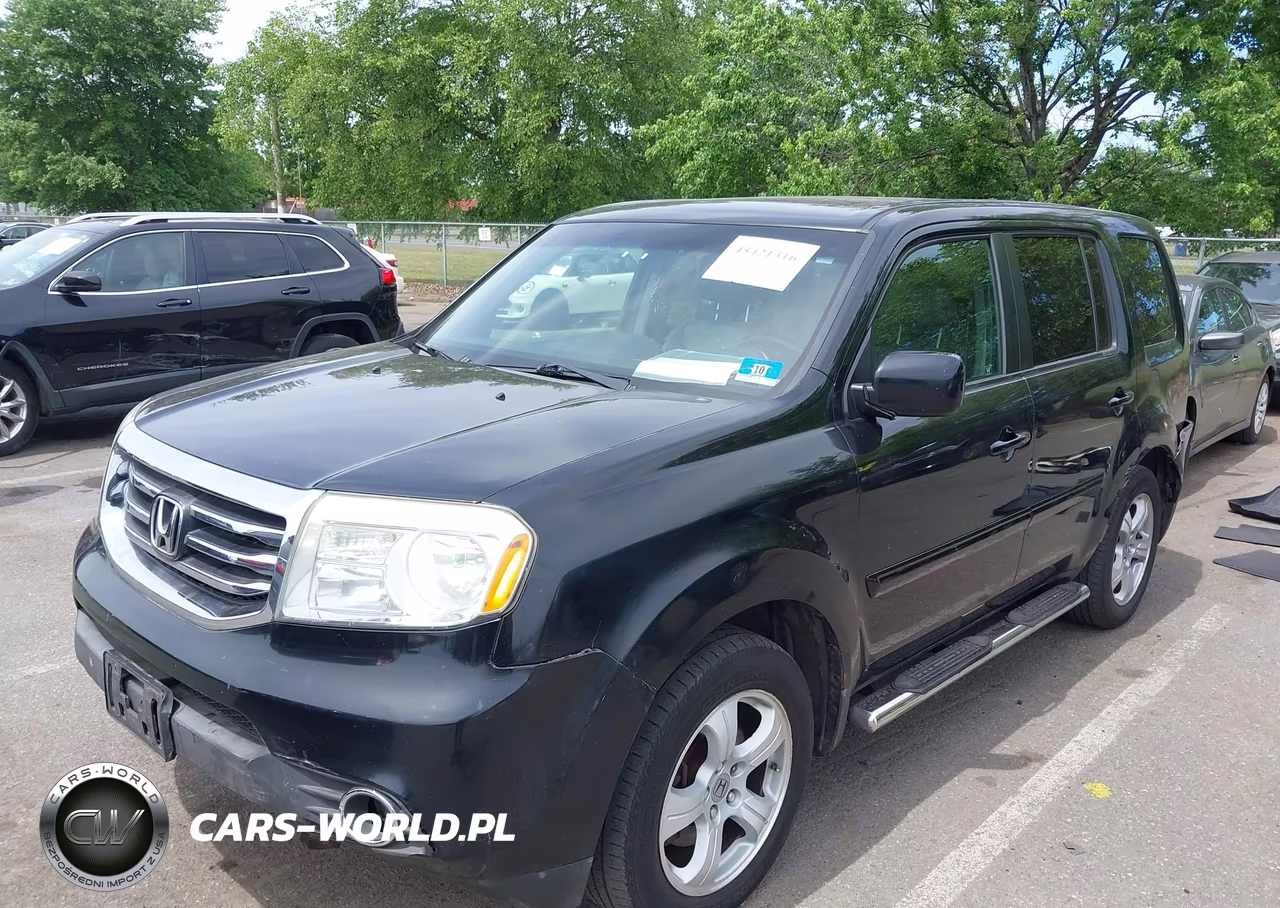 2012 Honda Pilot Ex-L VIN:5FNYF4H50CB042926 - 2