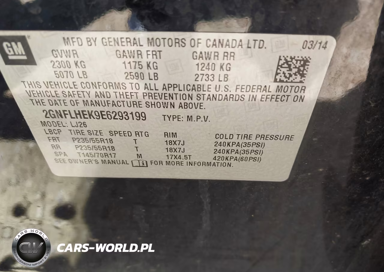 2014 Chevrolet Equinox Ltz VIN:2GNFLHEK9E6293199 - 9