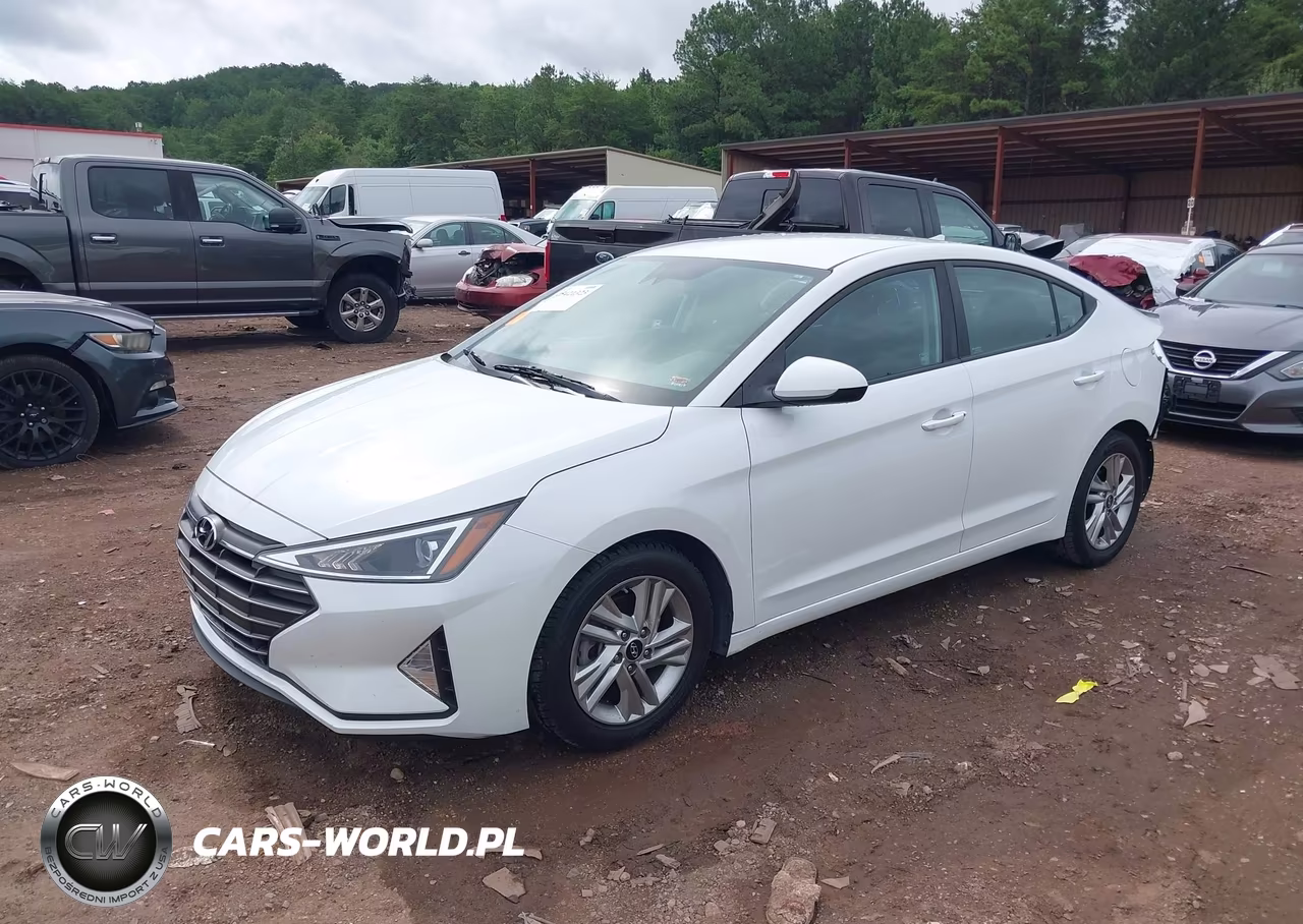 2020 Hyundai Elantra Sel VIN:5NPD84LF9LH624159 - 2