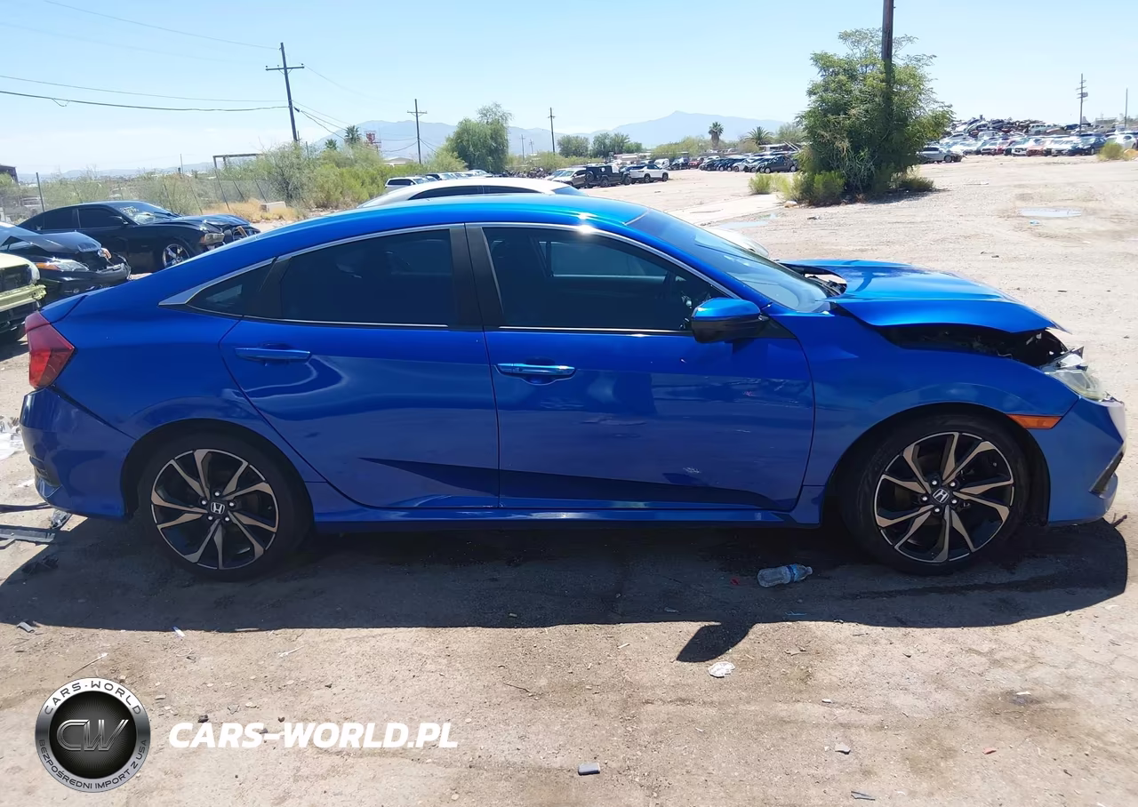 2020 Honda Civic Sport VIN:19XFC2F80LE002546 - 12