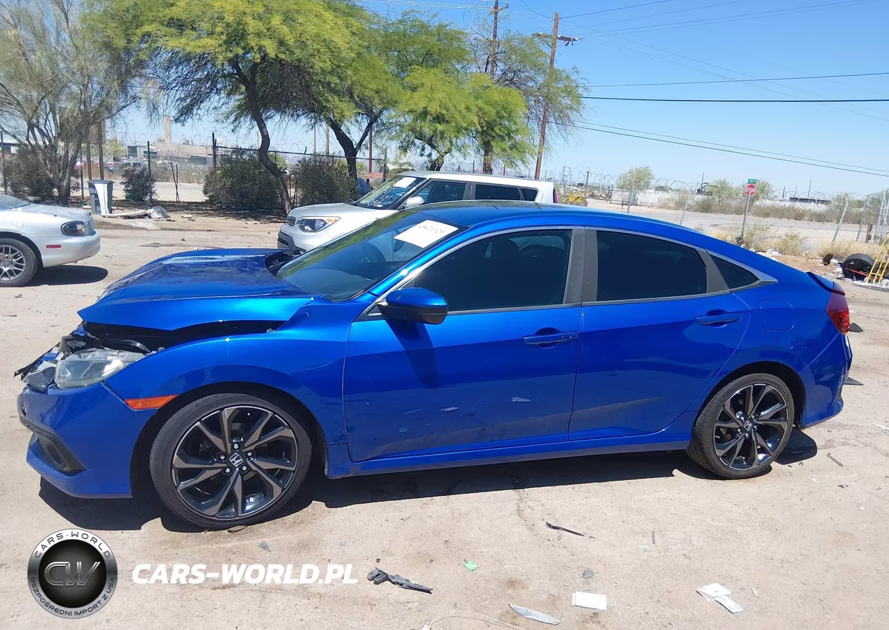 2020 Honda Civic Sport VIN:19XFC2F80LE002546 - 13