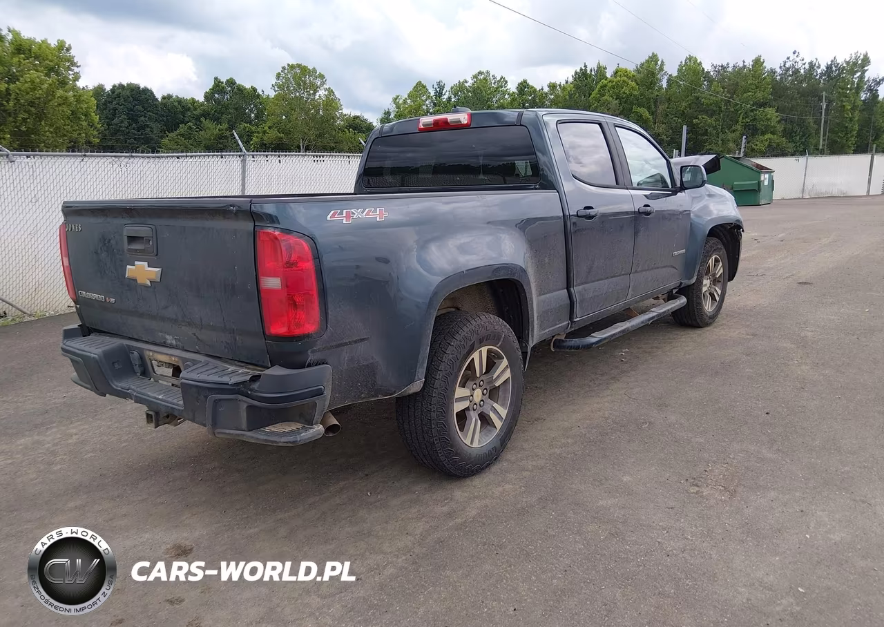 2017 Chevrolet Colorado 4Wd Wt VIN:1GCGTBEN1H1228567 - 4