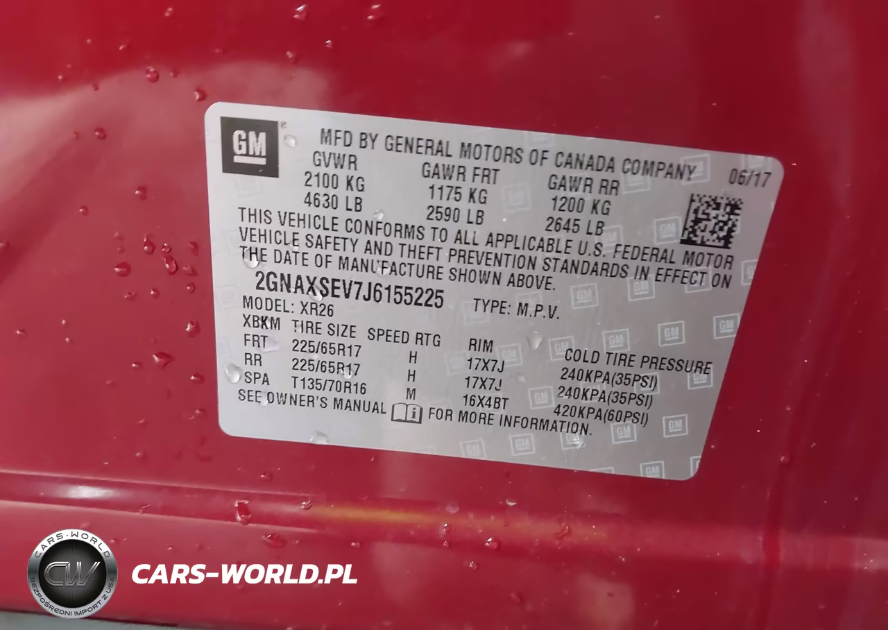 2018 Chevrolet Equinox Lt VIN:2GNAXSEV7J6155225 - 9