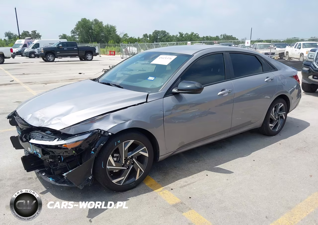 2025 Hyundai Elantra Sel Sport VIN:KMHLM4DG1SU992706 - 2