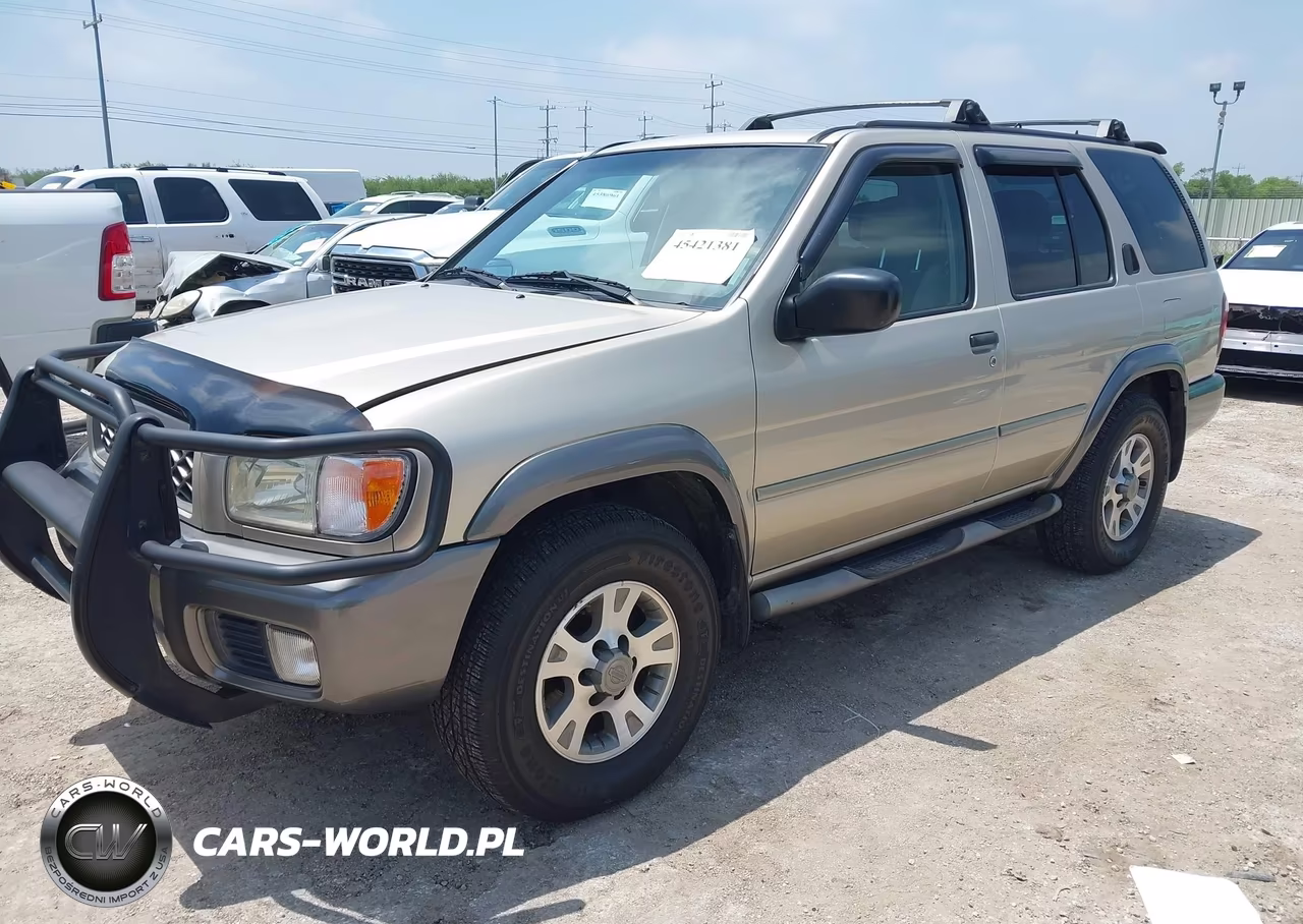 2001 Nissan Pathfinder Se VIN:JN8DR09XX1W563843 - 2