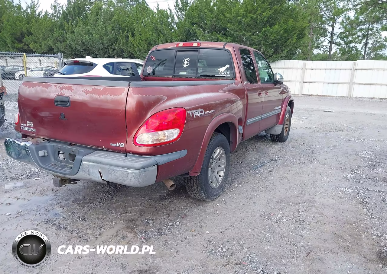 2004 Toyota Tundra Sr5 V8 VIN:5TBRT341X4S448566 - 4