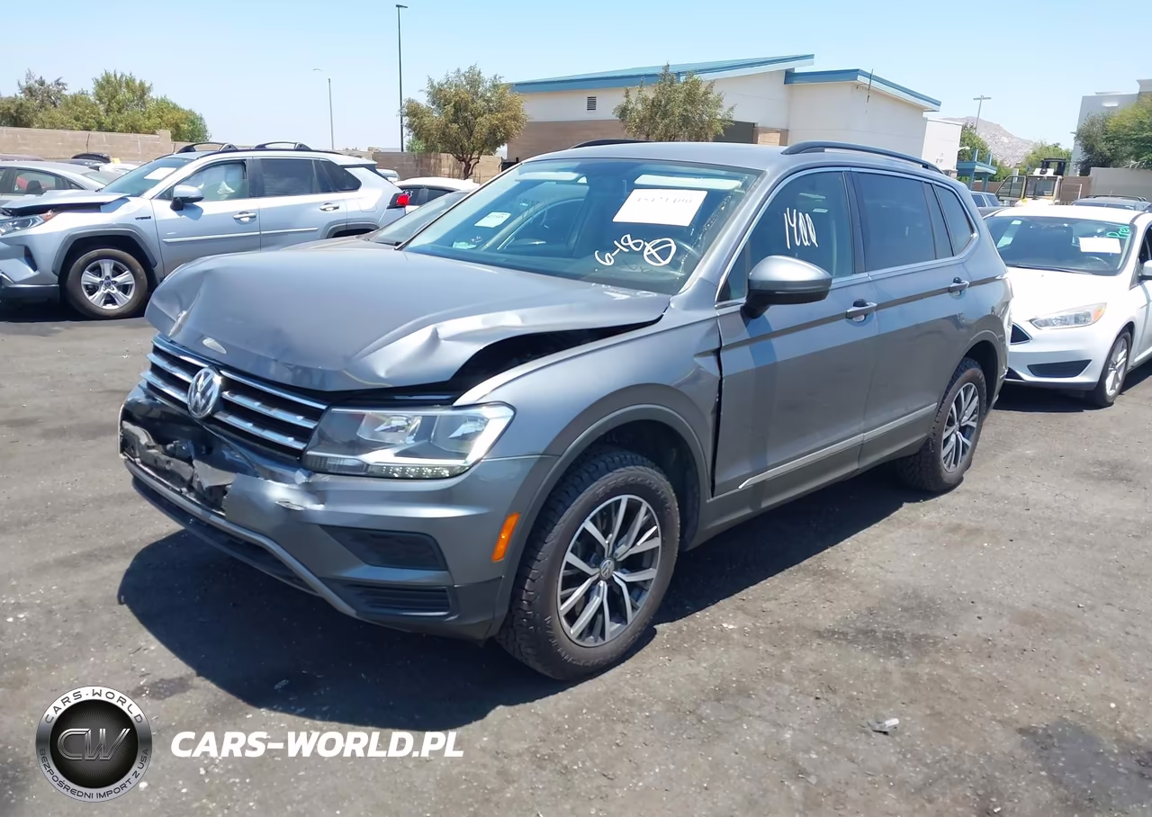 2020 Volkswagen Tiguan 2.0T Se-2.0T Se R-Line Black-2.0T Sel VIN:3VV2B7AX2LM035634 - 2