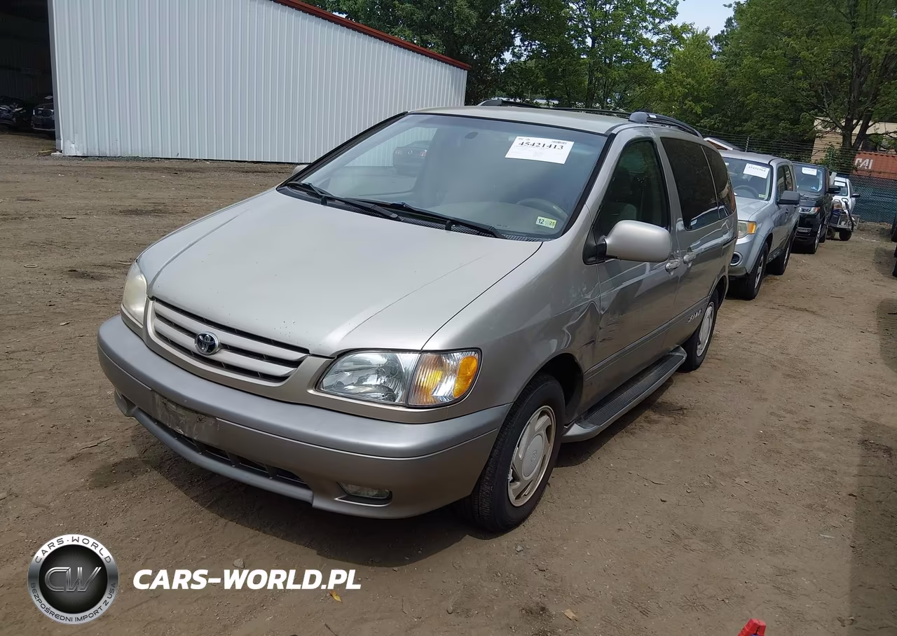 2001 Toyota Sienna Xle VIN:4T3ZF13C51U387207 - 2