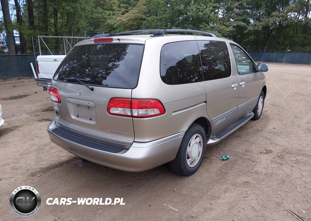 2001 Toyota Sienna Xle VIN:4T3ZF13C51U387207 - 4