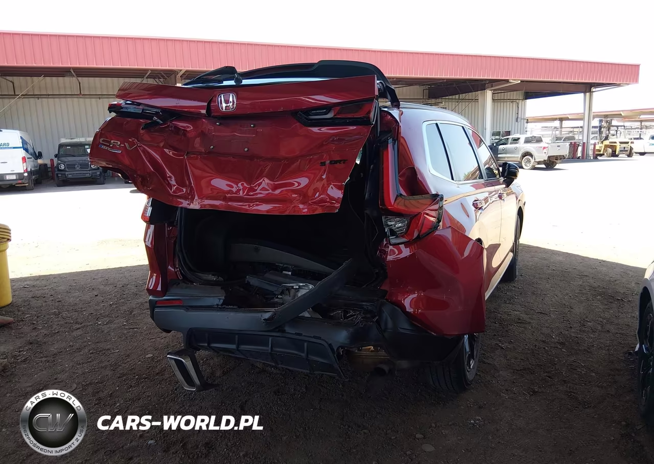 2025 Honda Cr-V Hybrid Sport VIN:7FARS6H53SE054728 - 4