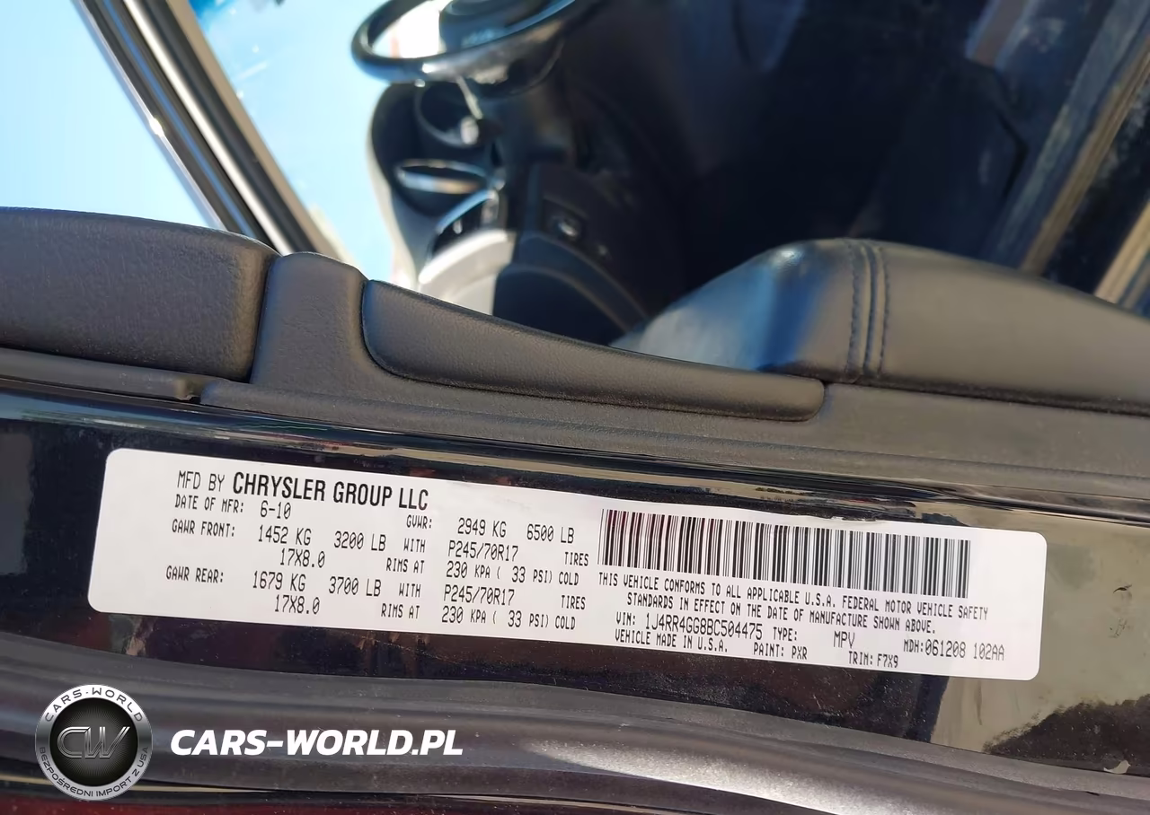 2011 Jeep Grand Cherokee Laredo VIN:1J4RR4GG8BC504475 - 9