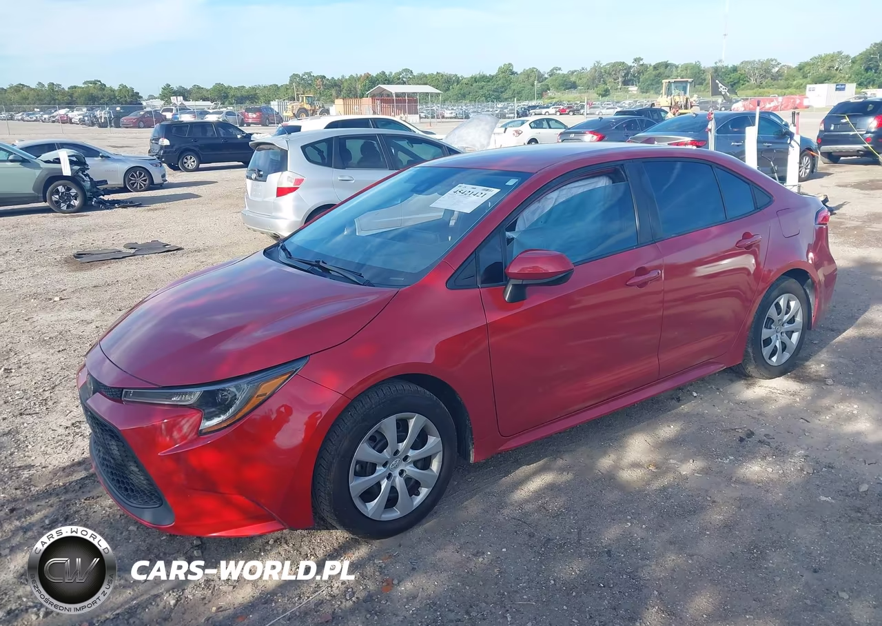 2021 Toyota Corolla Le VIN:5YFEPMAE2MP257837 - 2