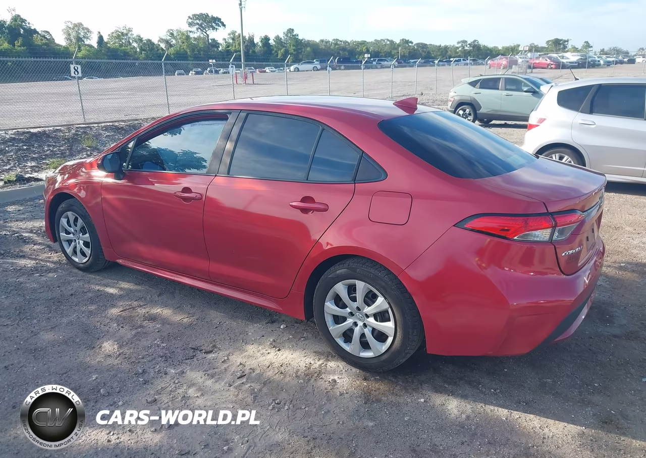 2021 Toyota Corolla Le VIN:5YFEPMAE2MP257837 - 3