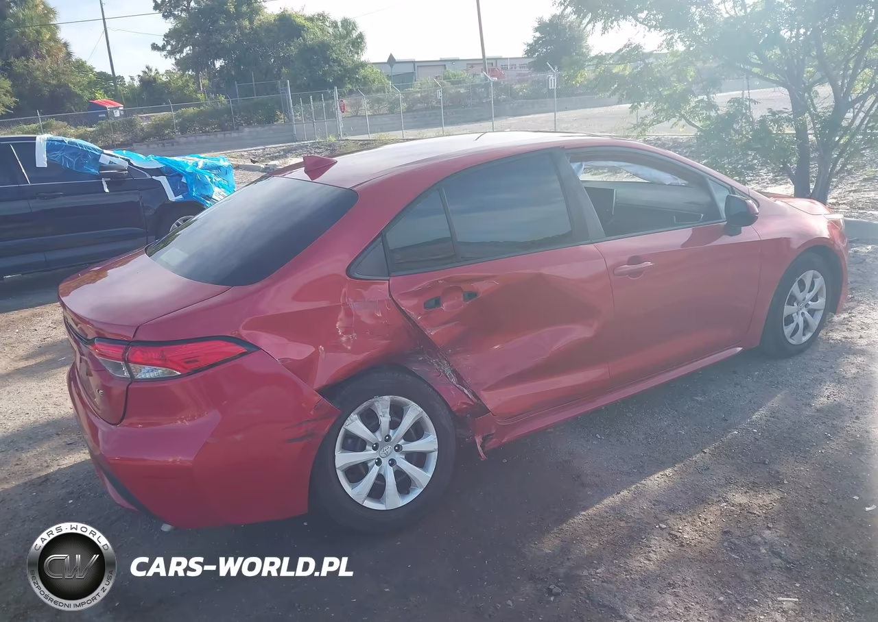 2021 Toyota Corolla Le VIN:5YFEPMAE2MP257837 - 4