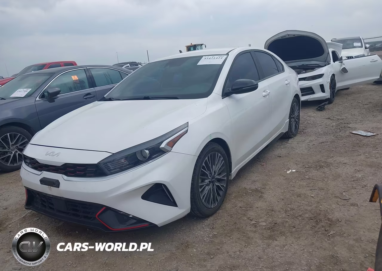2022 Kia Forte Gt-Line VIN:3KPF54AD6NE445443 - 2