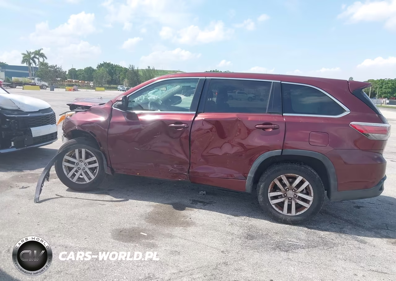 2015 Toyota Highlander Le VIN:5TDZARFH3FS010226 - 15