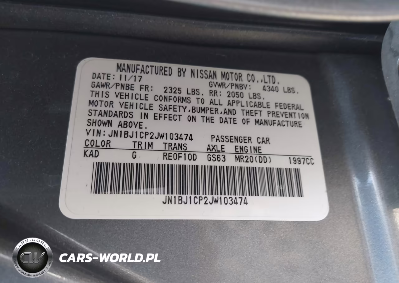 2018 Nissan Rogue Sport S VIN:JN1BJ1CP2JW103474 - 9