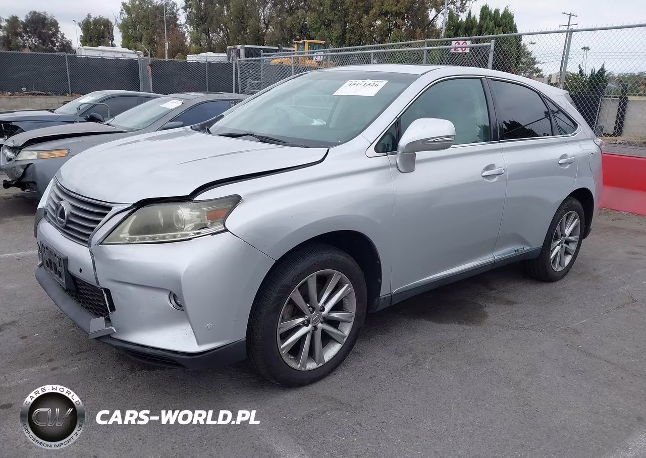 2015 Lexus Rx 450H VIN:2T2ZB1BA5FC002477 - 2