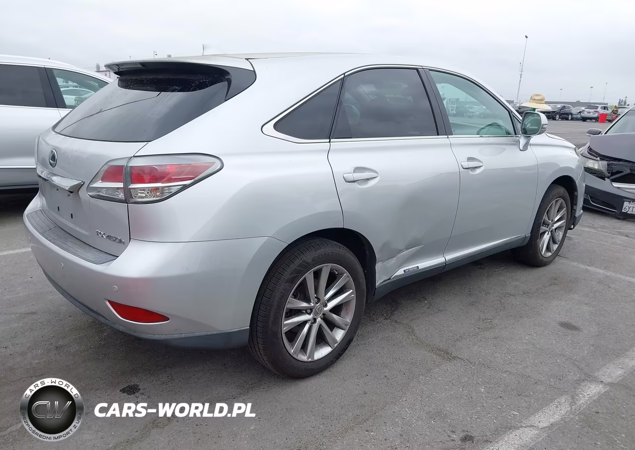 2015 Lexus Rx 450H VIN:2T2ZB1BA5FC002477 - 4