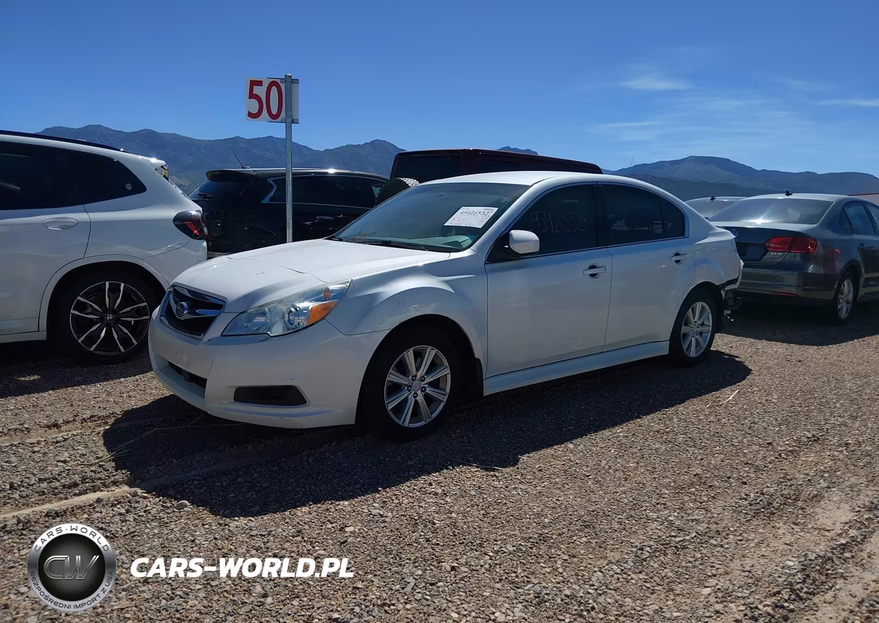 2012 Subaru Legacy 2.5I Premium VIN:4S3BMCF62C3017301 - 2