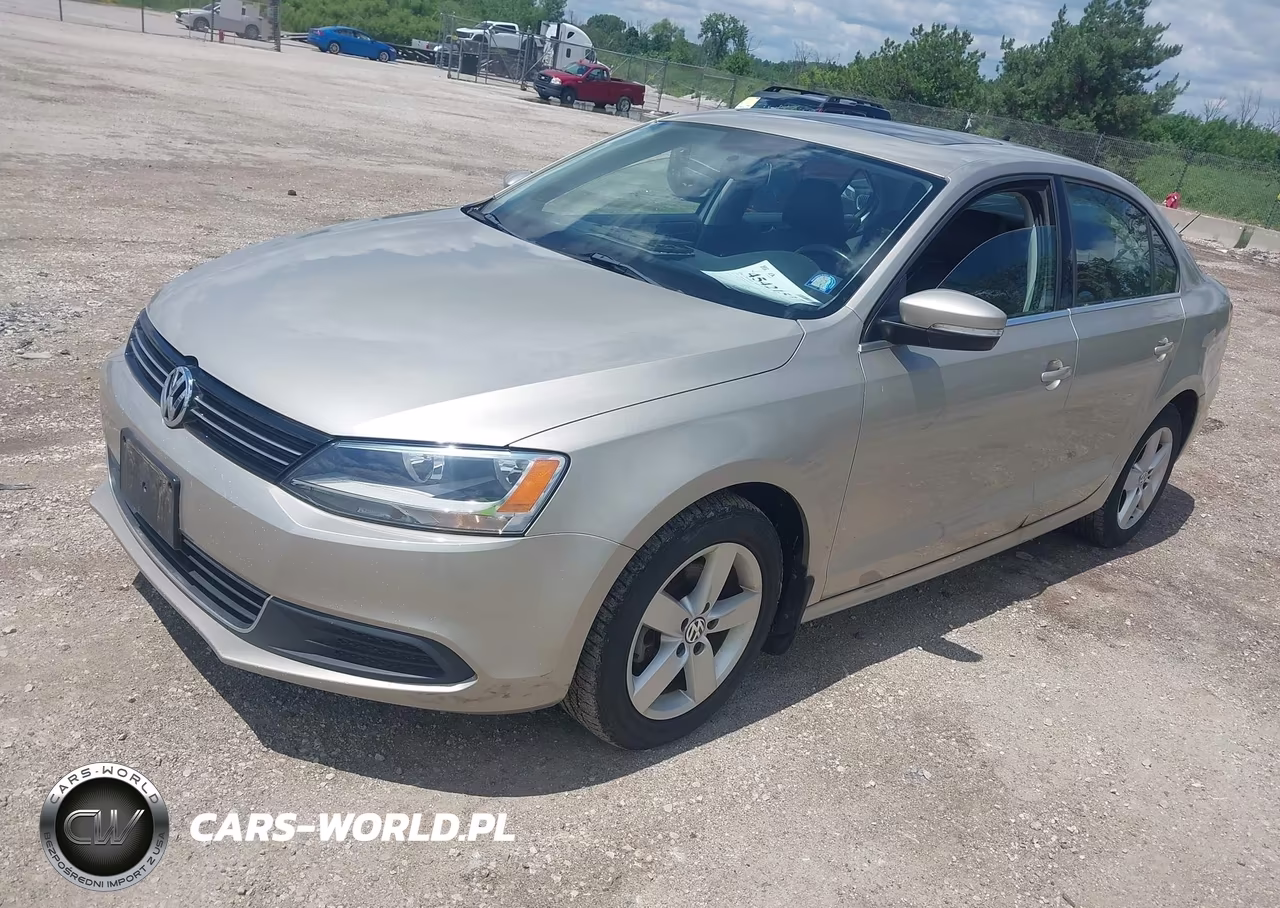 2013 Volkswagen Jetta 2.0L Tdi VIN:3VWLL7AJXDM202381 - 2