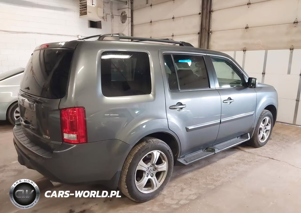 2012 Honda Pilot Ex-L VIN:5FNYF4H57CB035133 - 4