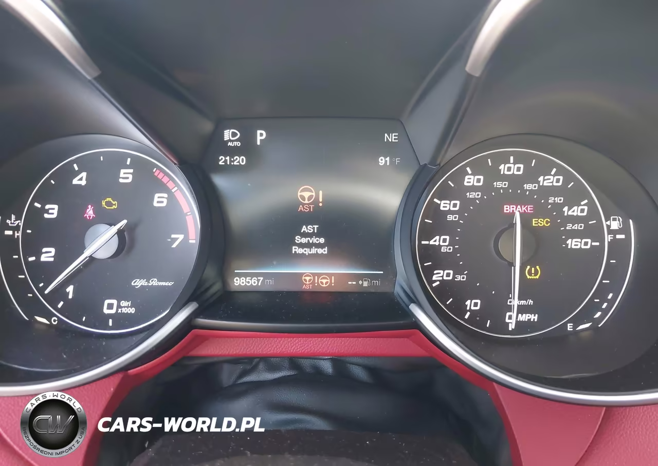 2017 Alfa Romeo Giulia Rwd VIN:ZARFAEBN6H7551894 - 7