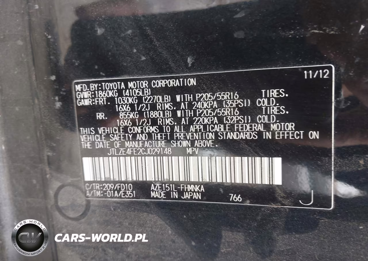 2012 Scion Xb VIN:JTLZE4FE2CJ029148 - 9