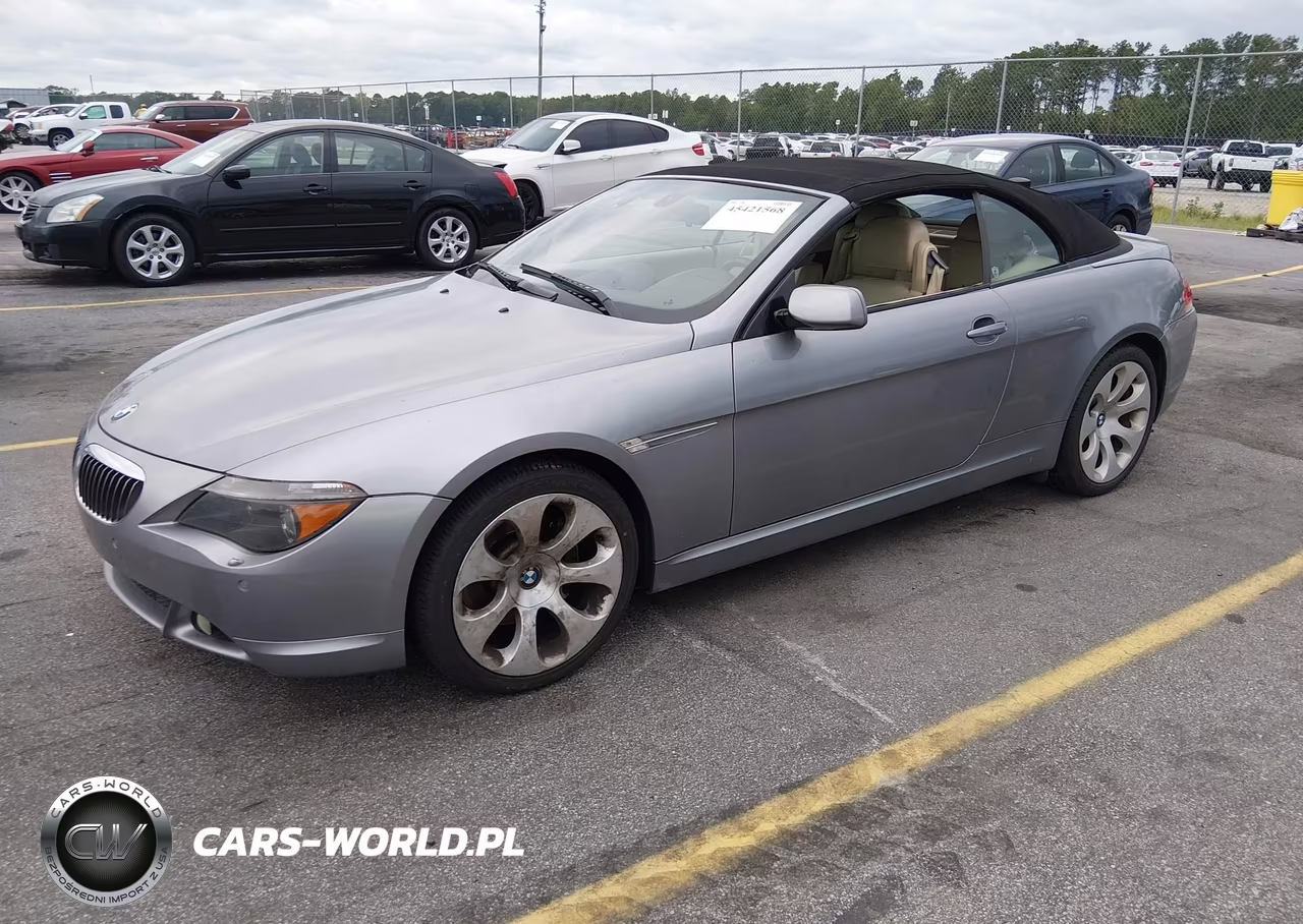 2005 BMW 645Ci VIN:WBAEK734X5B328882 - 2